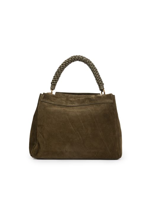 Borsa Sveva Peach Media a spalla in suede con tracolla Bosco ORCIANI | BT2006 PEOBOS